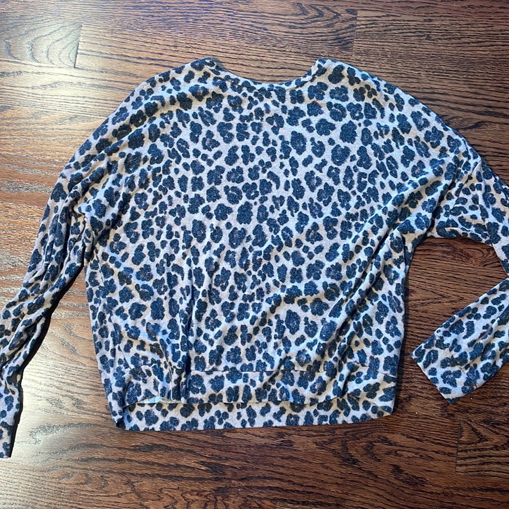 Cheetah Print Sweater